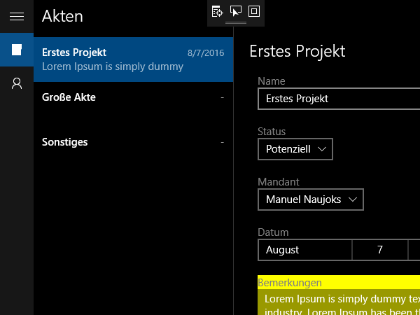 Just Objects Prototype